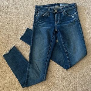 AG ankle skinny jeans